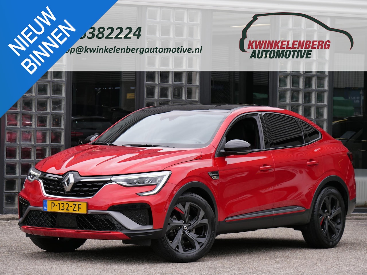 Renault Arkana - 1.6 HYBRID R.S. LINE/ LEER/ BOSE/ PACK LOOK/ TREKHAAK - AutoWereld.nl