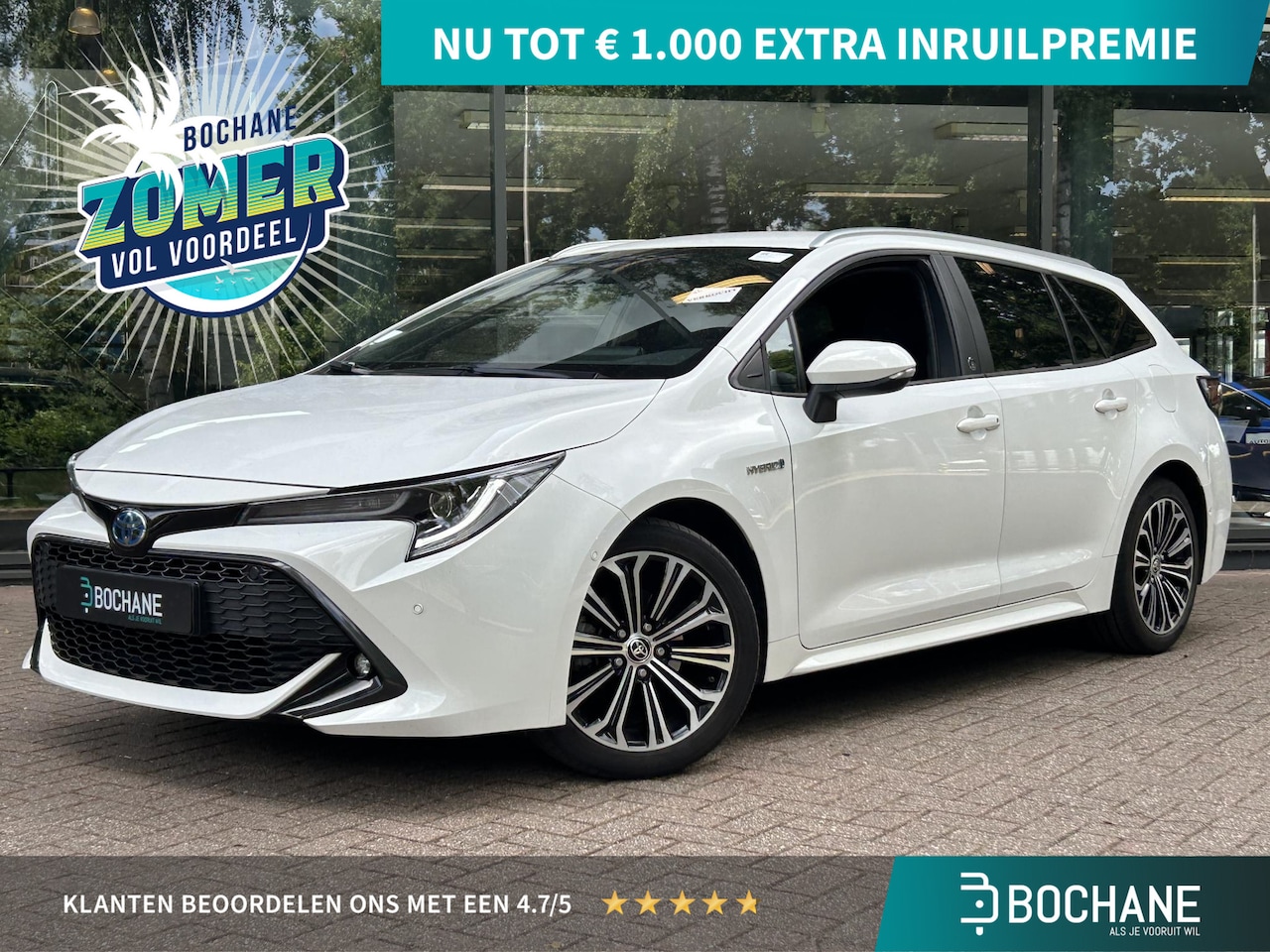 Toyota Corolla Touring Sports - 1.8 Hybrid Dynamic | Achteruitrijcamera | Navigatie | Trekhaak - AutoWereld.nl