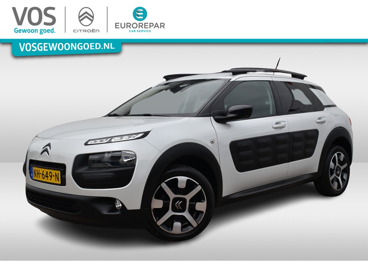 Citroën C4 Cactus - PureTech 82 Shine Navi | Airco | Panoramadak | Trekhaak | - AutoWereld.nl