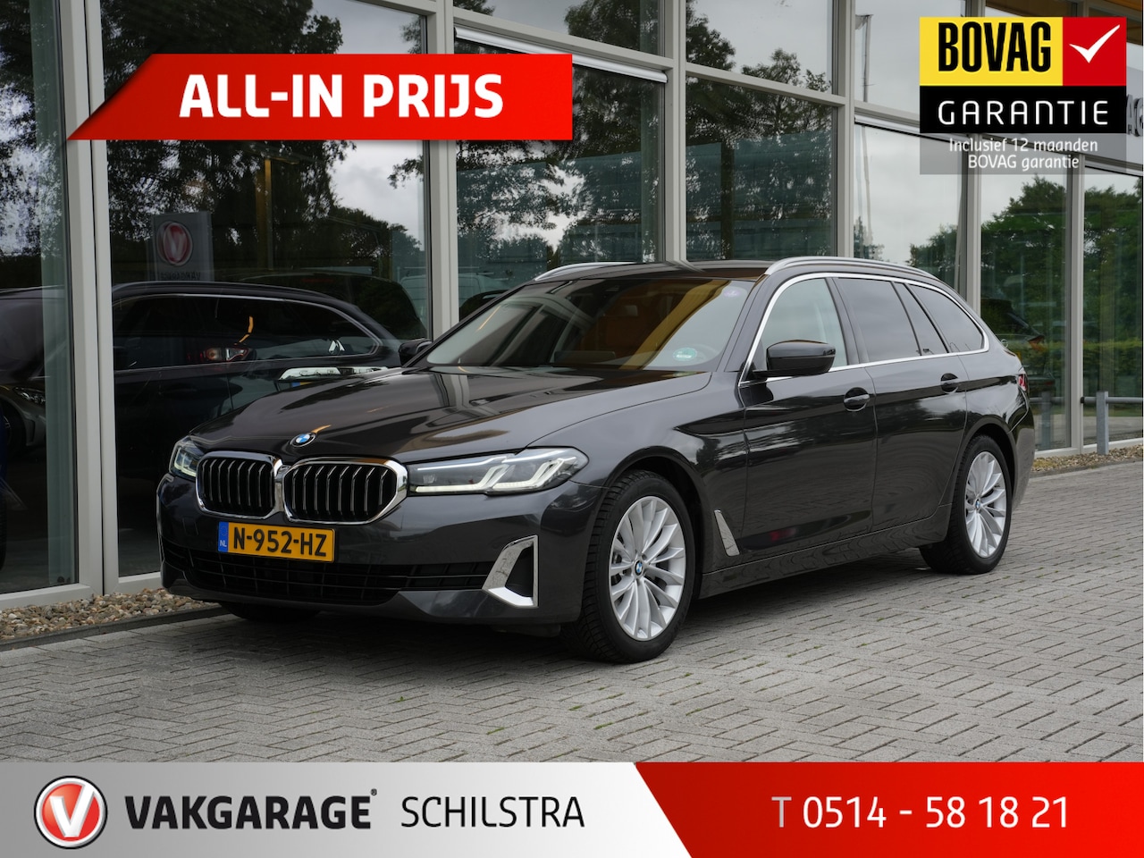 BMW 5-serie Touring - 520i Business Edition Plus | Laserlicht | DAB | Comfortstoelen | Camera - AutoWereld.nl