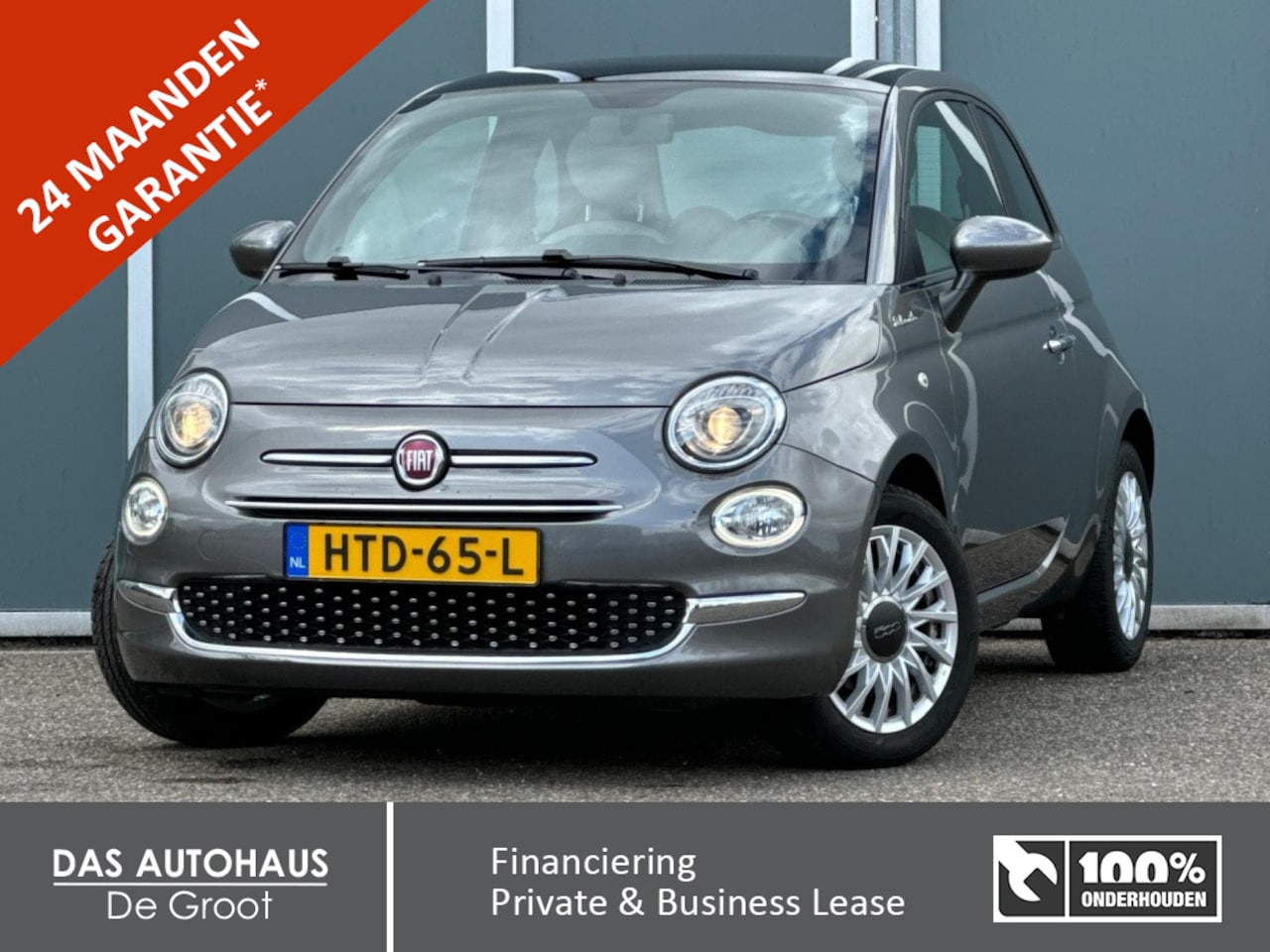 Fiat 500 - 1.0 Mild Hybrid DolceVita - AutoWereld.nl