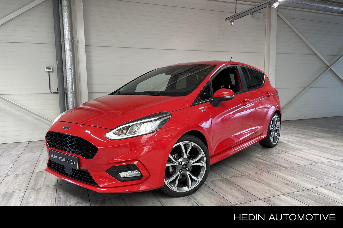 Ford Fiesta - 1.0 EcoBoost 100pk ST-Line | Navigation Pack | Design Pack 18" | Voorruitververwarming | C - AutoWereld.nl