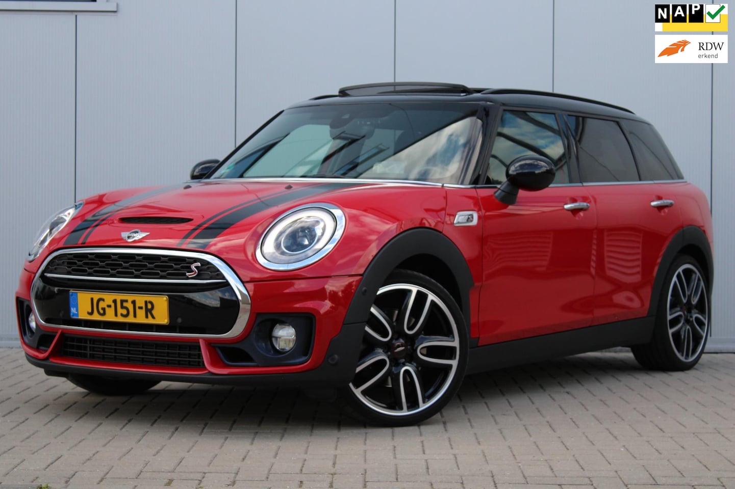 MINI Clubman - Mini 2.0 Cooper S Chili KUIPST. I HK I CAM I PANO I H-UP I ACC I KEYLESS I LED I DAB I - AutoWereld.nl