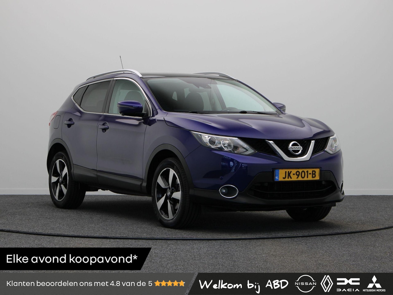 Nissan Qashqai - 1.6 N-Connecta | Panoramadak | 360 Graden Camera | Key-Less Entry | Cruise Control | Navig - AutoWereld.nl