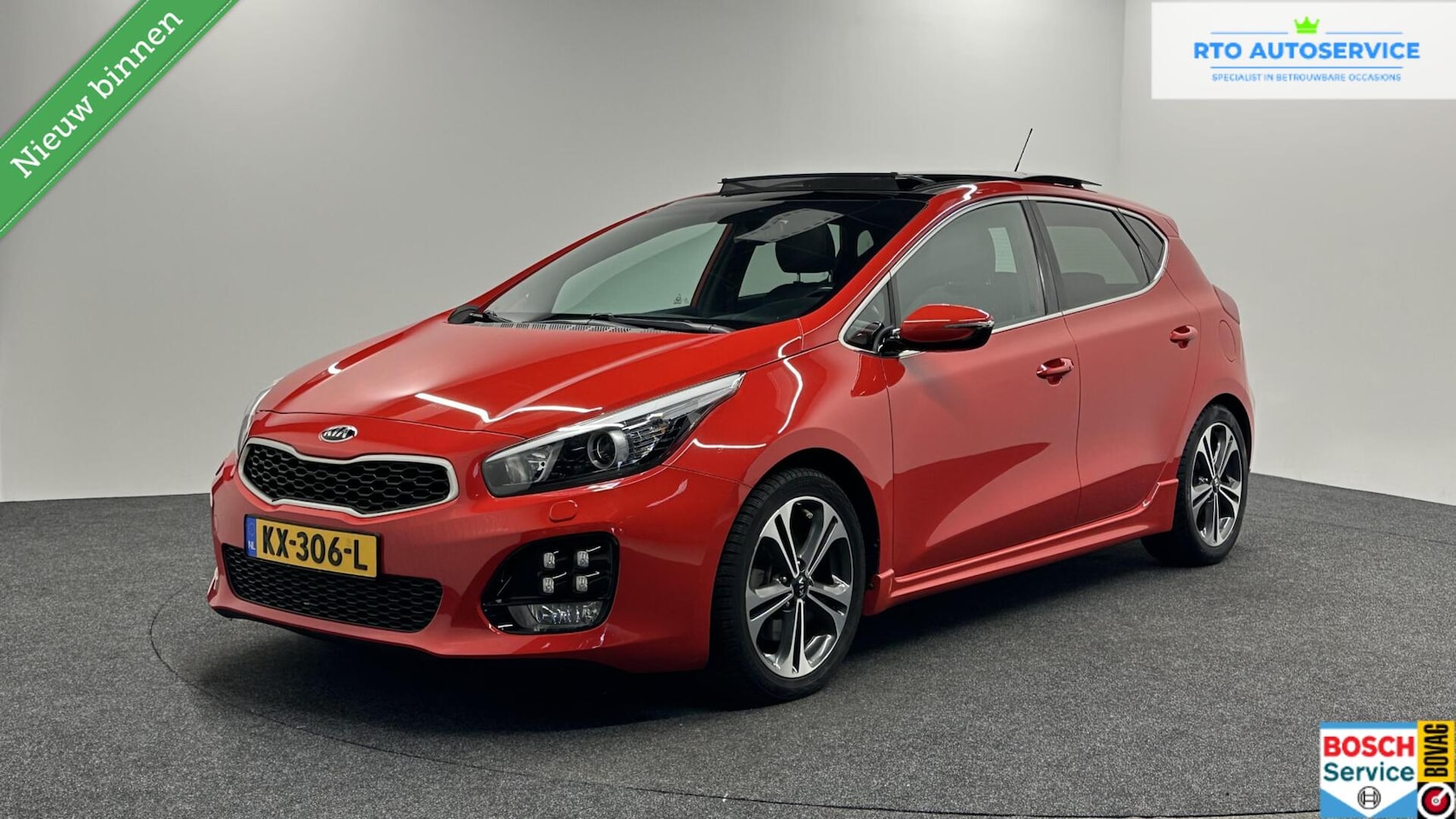 Kia Cee'd - 1.0 T-GDi GT-Line PANO TREKHAAK ECC LM CRUISE NAVI. - AutoWereld.nl