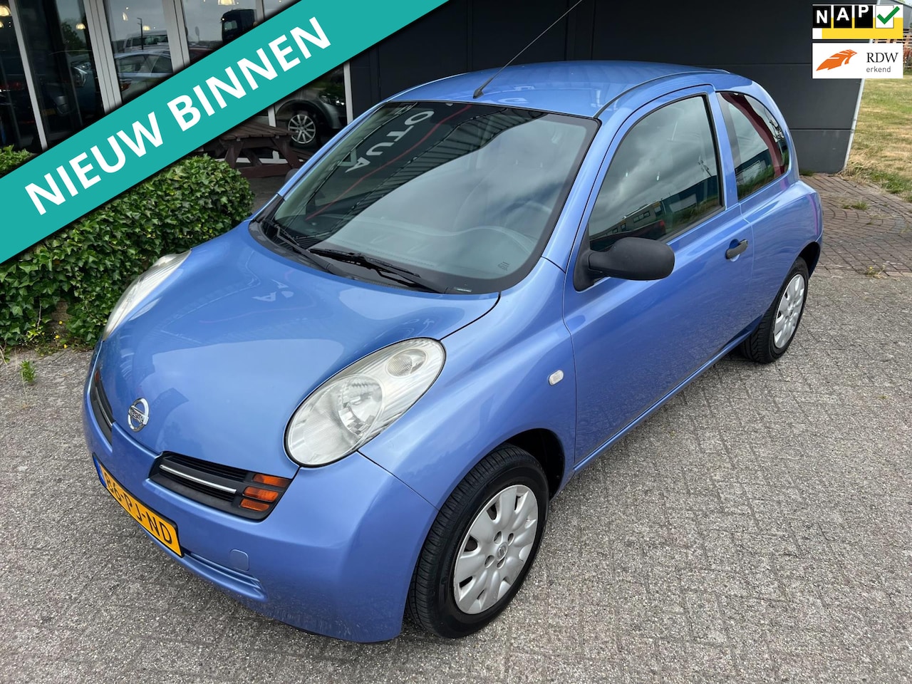 Nissan Micra - 1.2 Visia AIRCO/STRB/ELEK PACK APK+NAP - AutoWereld.nl