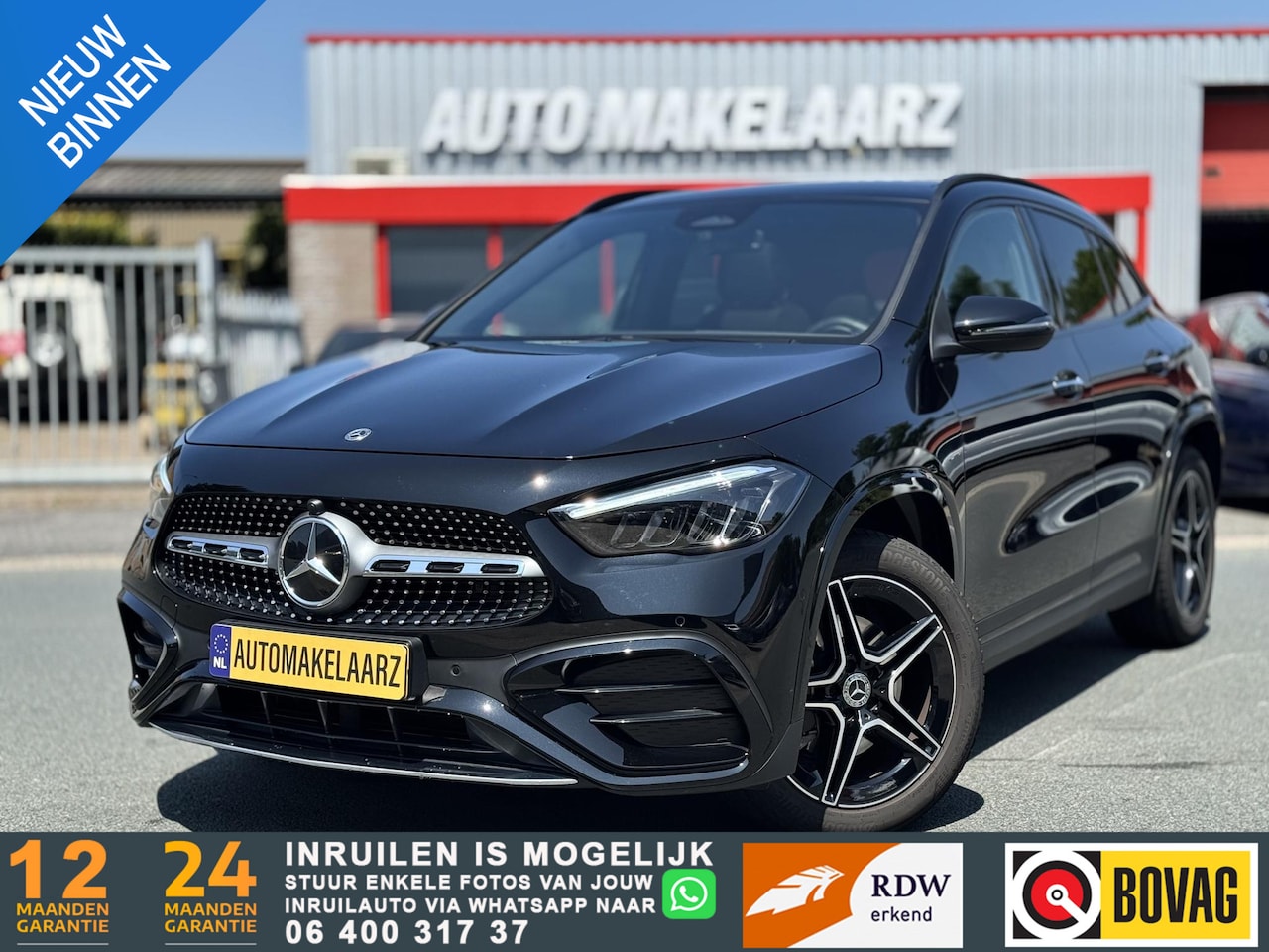 Mercedes-Benz GLA-Klasse - 250 e AMG Line PANO CARPLAY ZGA NIEUW - AutoWereld.nl