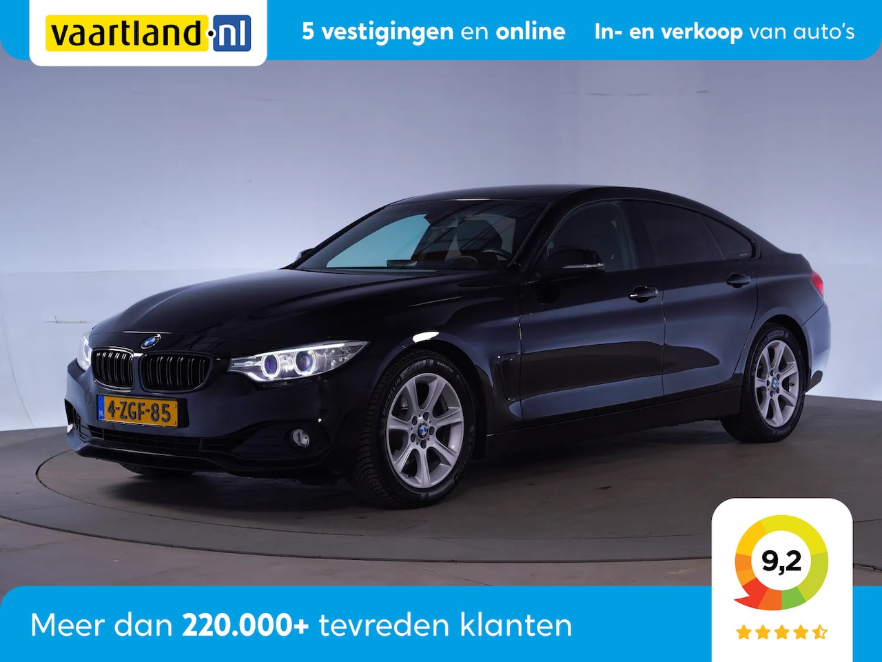 BMW 4-serie Gran Coupé - 420I Business Shadow line Aut. [Navi Pro Xenon Camera] - AutoWereld.nl