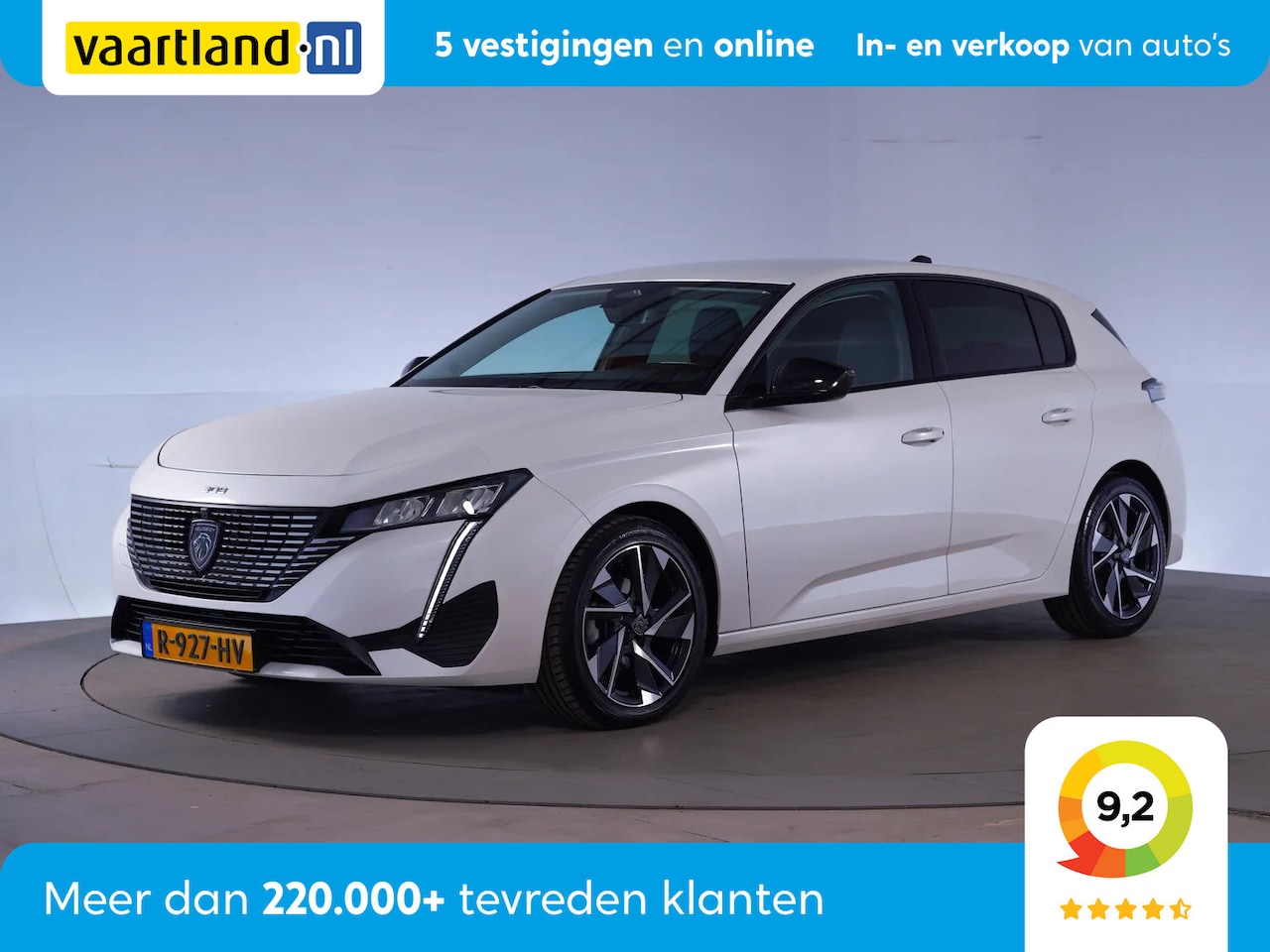 Peugeot 308 - 1.2 PT All. Pack Bns Aut. [ Camera Apple CarPlay Led Half Leer Virtual } - AutoWereld.nl