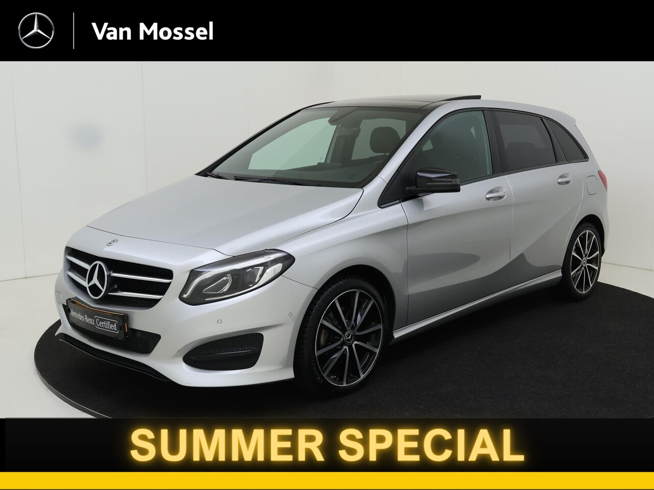 Mercedes-Benz B-klasse - 180 Ambition / Urban/ Night/ Panoramadak/ 18 inch - AutoWereld.nl