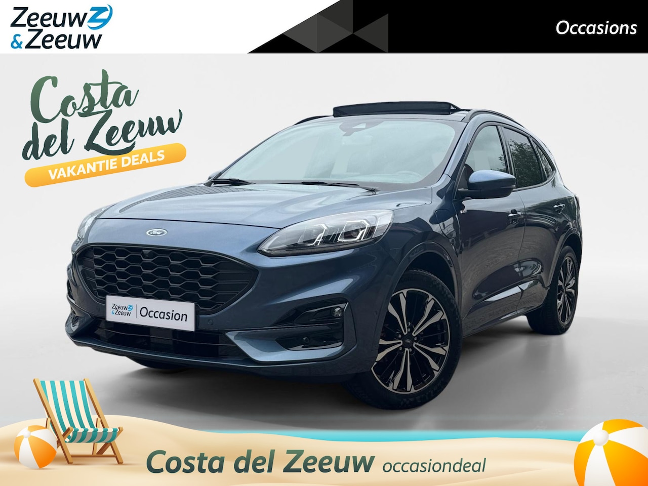 Ford Kuga - 2.5 PHEV ST-Line X | Panoramadak | Driver Assistance Pack | Winter Pack | Technology Pack - AutoWereld.nl