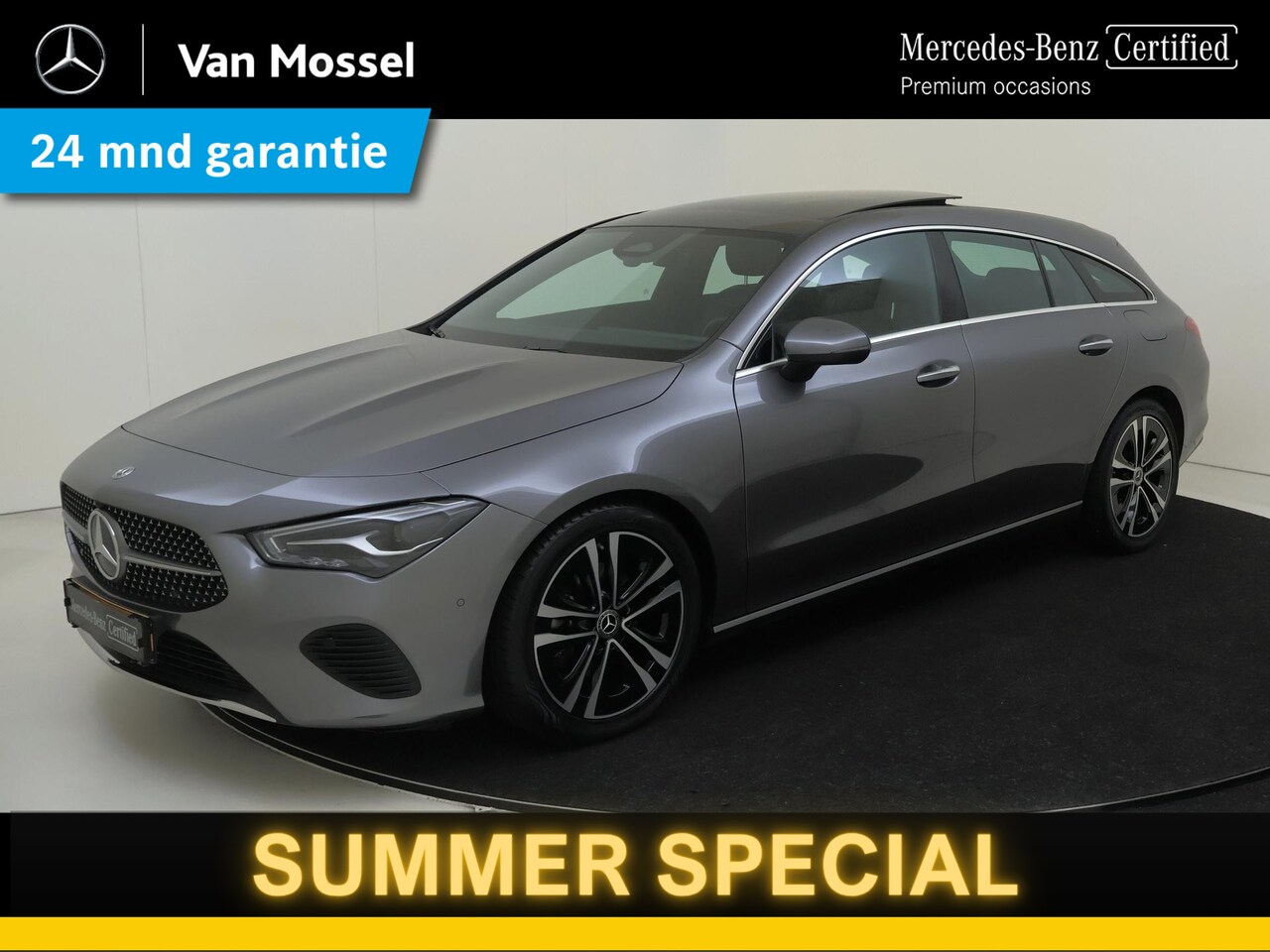 Mercedes-Benz CLA-klasse Shooting Brake - 180 Luxury Line / Panorama dak / Parkeercamera / Stoelverwarming / - AutoWereld.nl