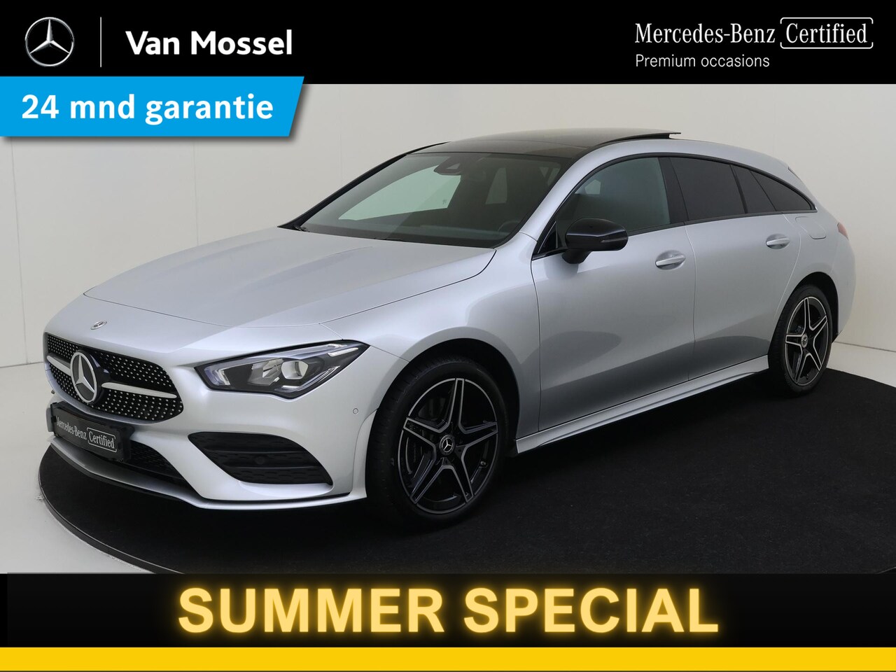 Mercedes-Benz CLA-klasse Shooting Brake - 250 e AMG Line / Stoelverwarming / Achteruitrijcamera / Panorama-schuifdak / - AutoWereld.nl