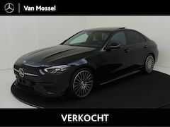 Mercedes-Benz C-klasse - 200 AMG Line / Night/ Panoramadak/ Sfeerverlichting/ 19 inch/ Burmester