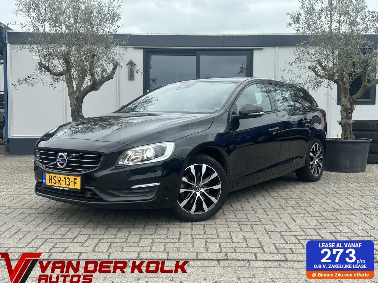 Volvo V60 - 2.0 T3 Xenium Navi Cruise Climate Leder Stoelverwarming Trekhaak Lichtmetaal - AutoWereld.nl