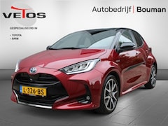 Toyota Yaris - 1.5 Hybrid Executive Zwart dak Leder bekleding