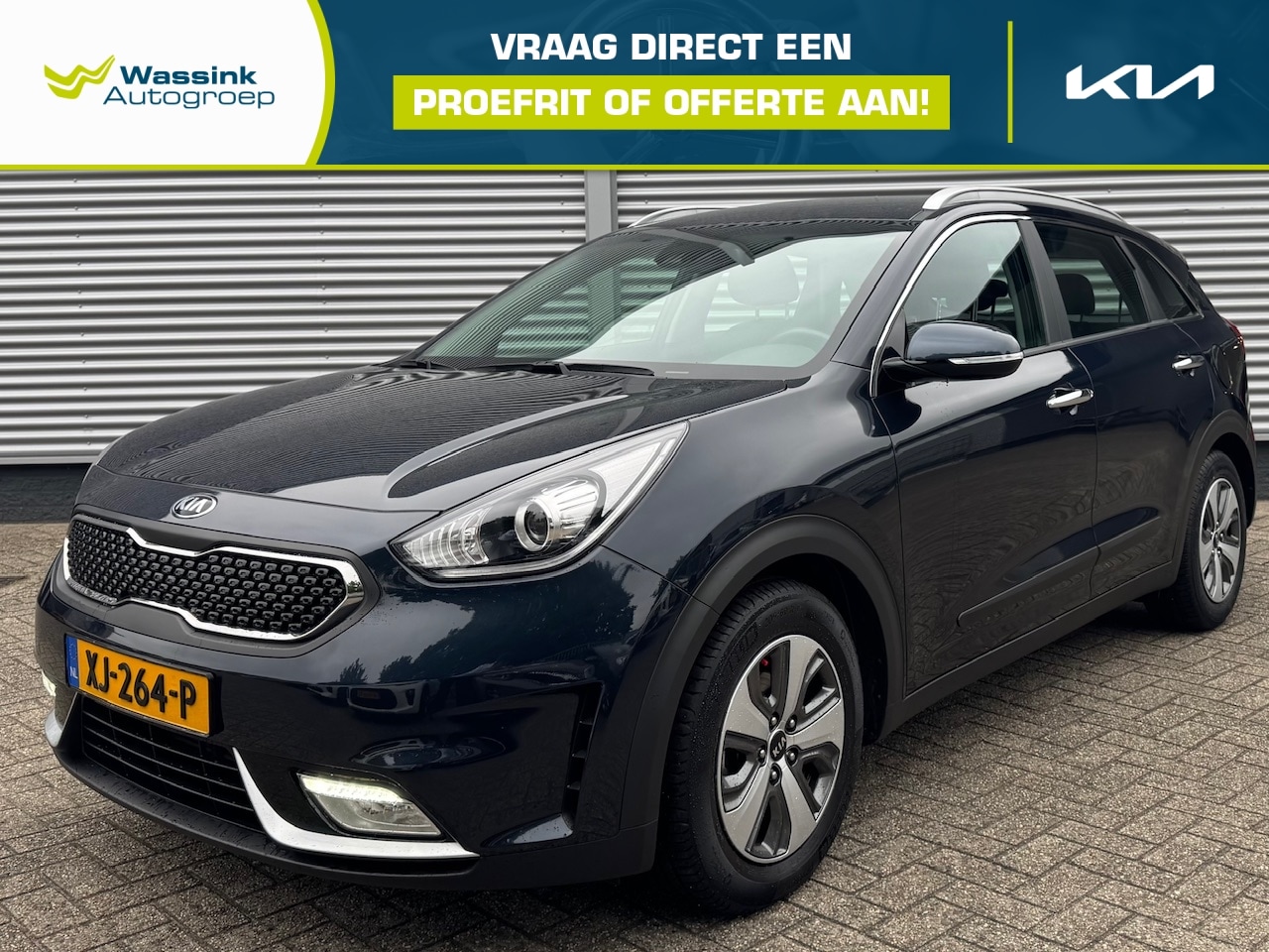 Kia Niro - 1.6 GDi Hybrid 141pk DCT6 DynamicLine | Trekhaak | Navigatie | Cruise Control | - AutoWereld.nl