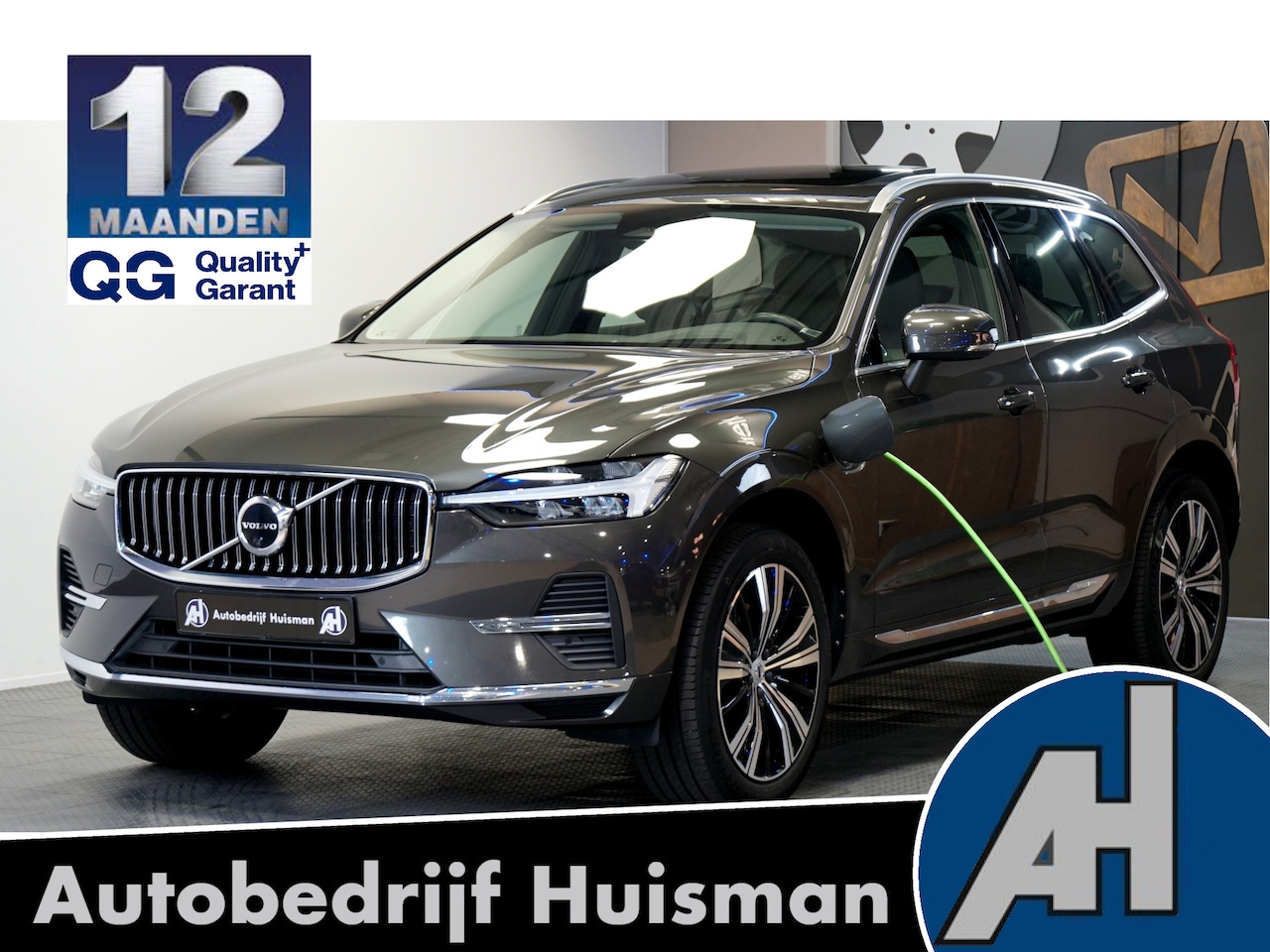 Volvo XC60 - 2.0 T8 AWD Plug-in hybrid LONG RANGE Plus Bright PANORAMADAK + HARMAN/KARDON + EL.TREKHAAK - AutoWereld.nl