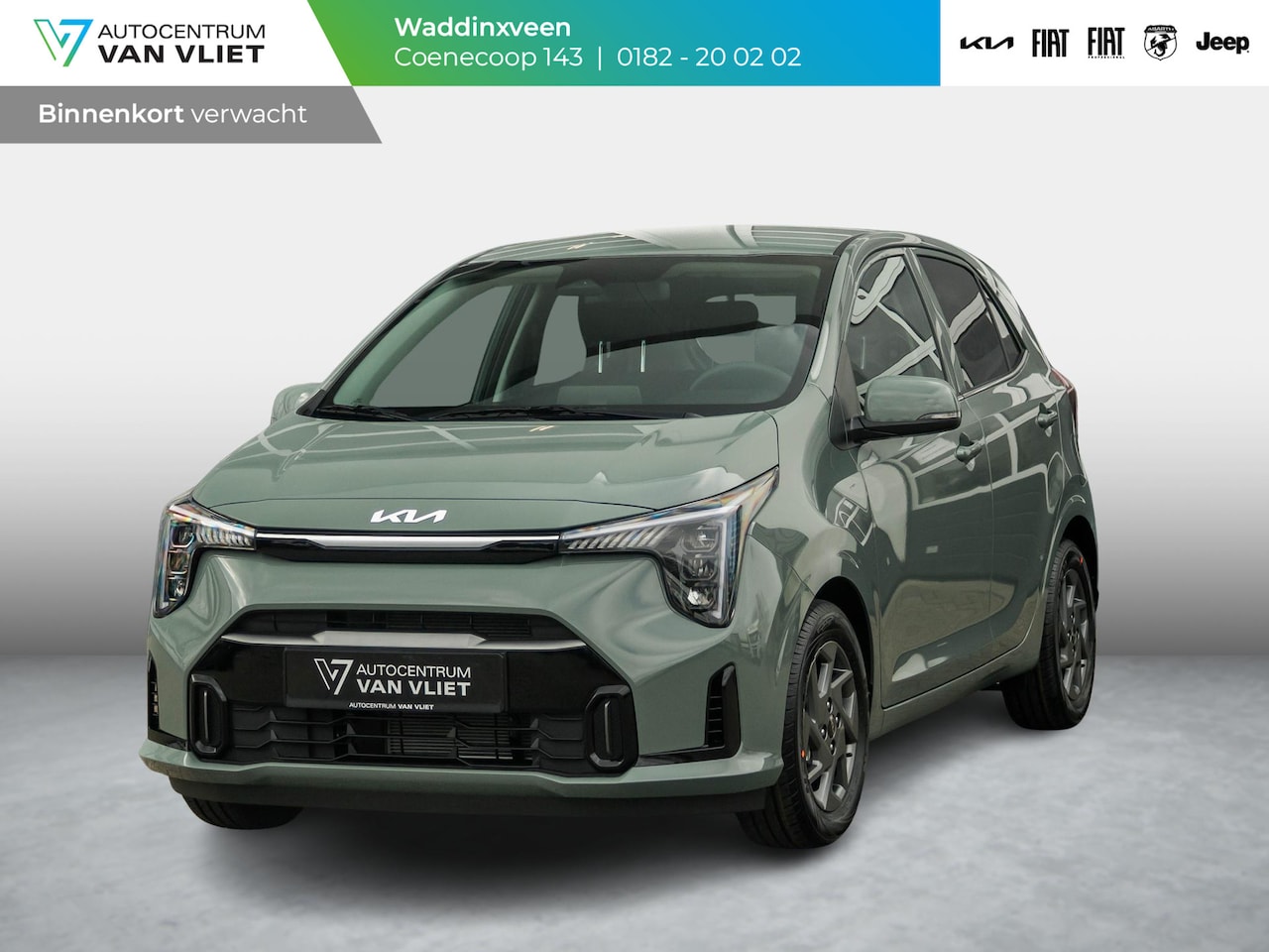 Kia Picanto - 1.0 DPI DynamicPlusLine | MY25 | Navi | Airco | Cruise | Camera | 14" | BSM | LED | Priv. - AutoWereld.nl
