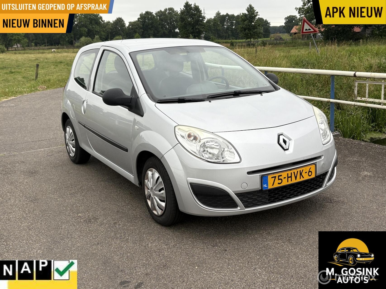 Renault Twingo - 1.2 Authentique Airco Apk Nieuw 186 DKM NAP - AutoWereld.nl