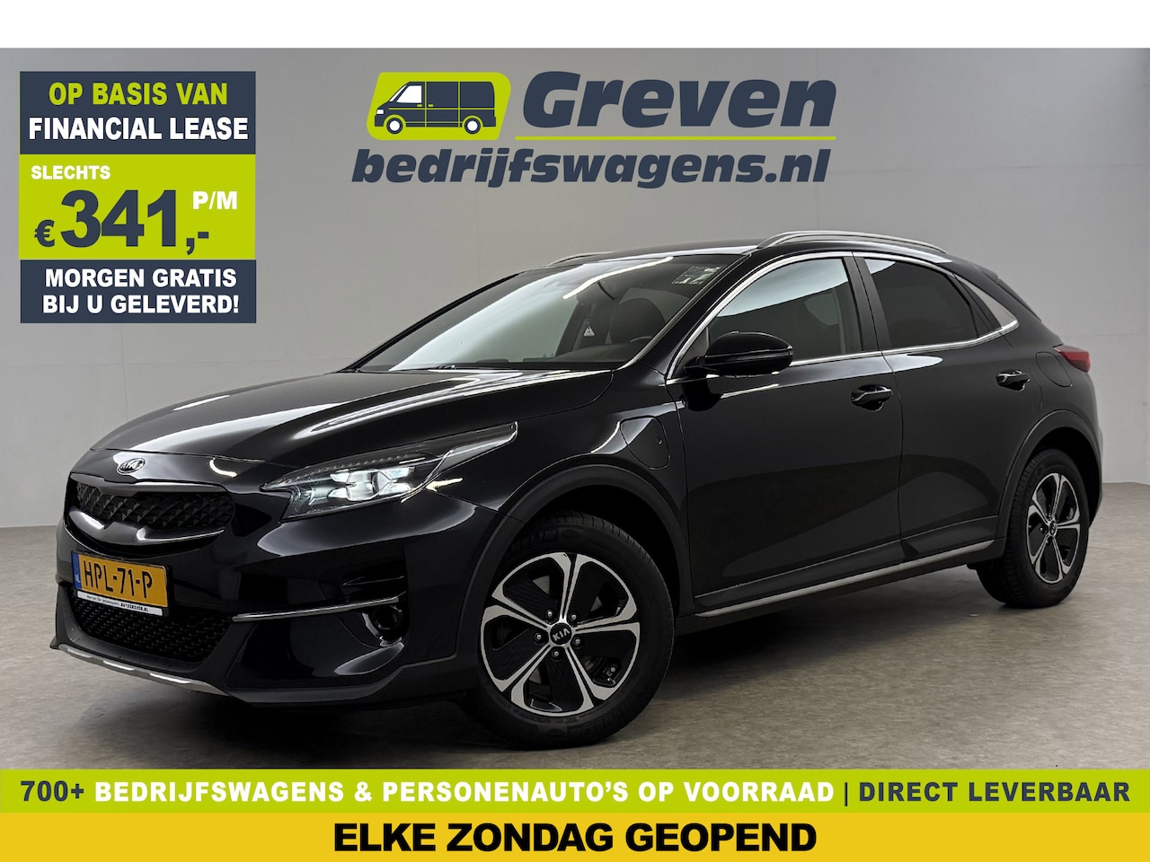 Kia XCeed - 1.6 GDi PHEV ExecutiveLine 165PK Camera Carplay LED Cruise Clima Navigatie 16"LMV Parkeers - AutoWereld.nl