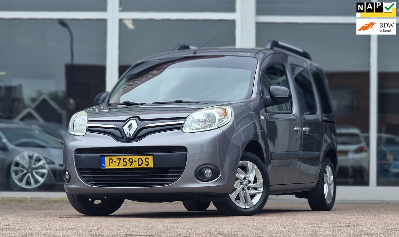 Renault Kangoo Family - 1.2 TCe Expression Start&Stop Cruise Control 100% Onderhouden Mooi! - AutoWereld.nl