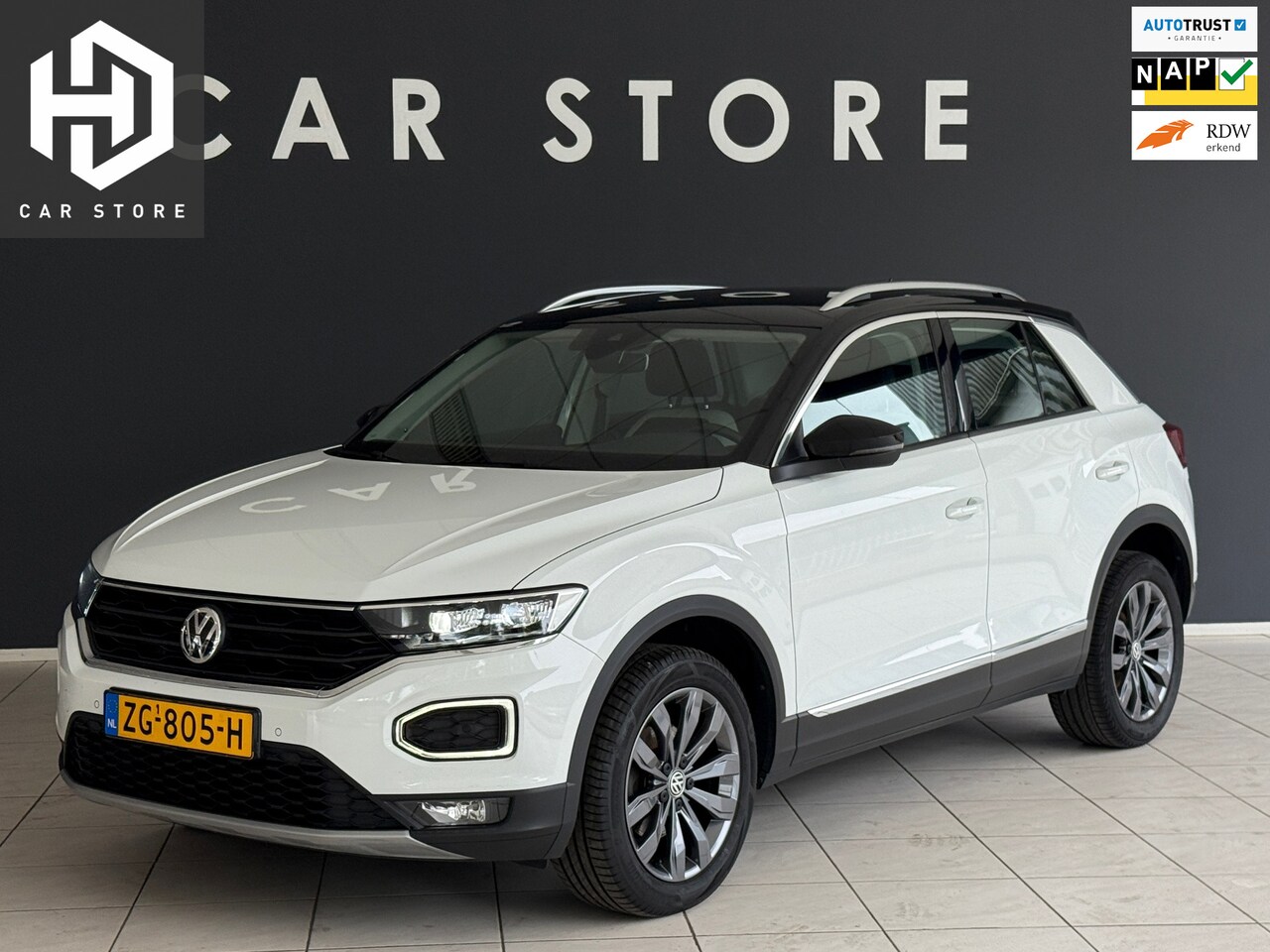Volkswagen T-Roc - 1.5 150PK TSI DSG Sport Virtual|LED|ACC|Camera - AutoWereld.nl