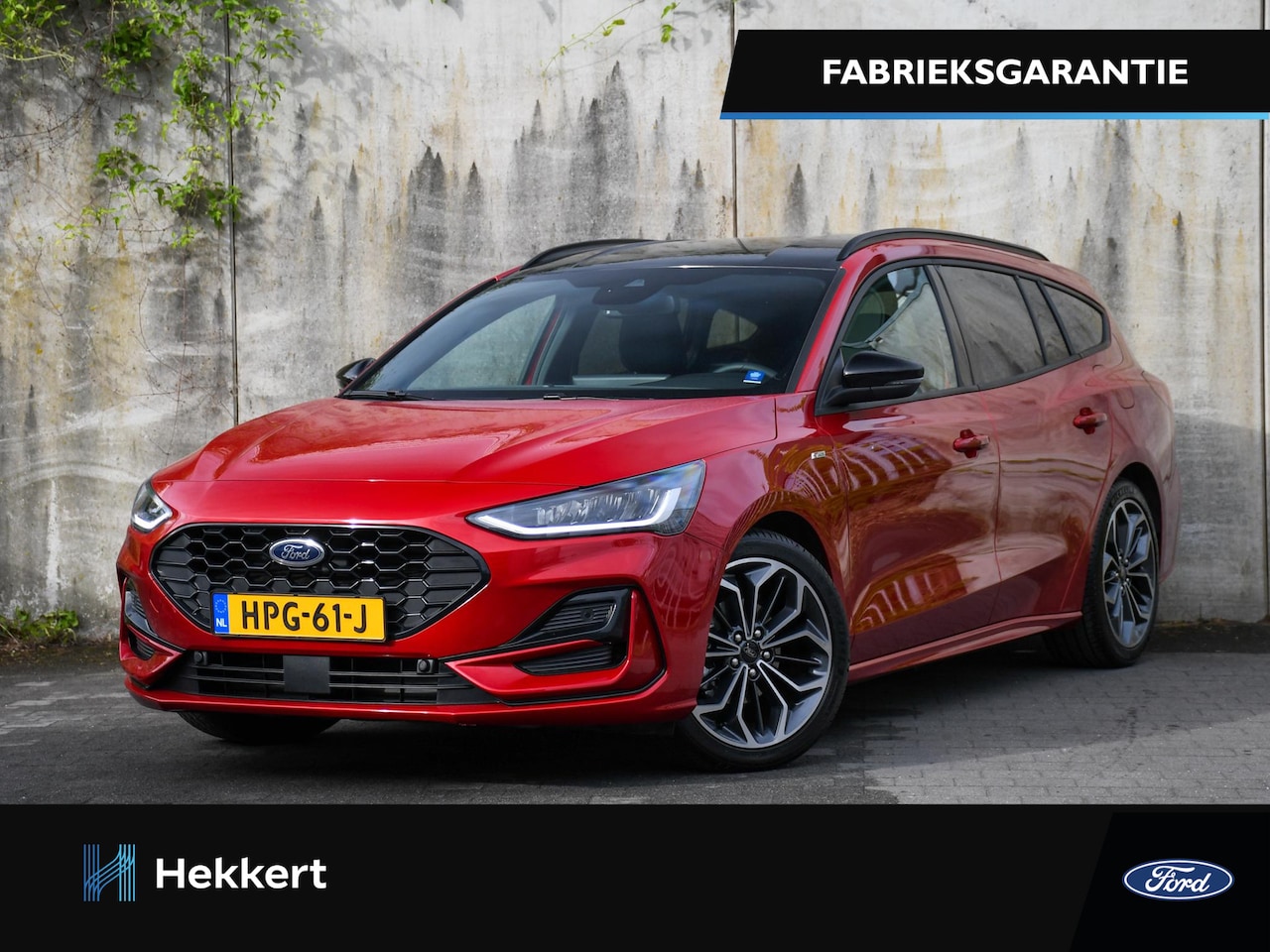 Ford Focus Wagon - ST Line X 1.0 EcoBoost Hybrid 155pk Automaat LEDER | 18''LM | B&O | BLIS | PDC + CAM. | WI - AutoWereld.nl