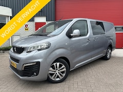 Peugeot Expert - 2.0 BlueHDI 120 Long Asphalt DC AUTOMAAT / NWE D-RIEM / TREKHAAK / 2x SCHUIFDEUR / CAMERA