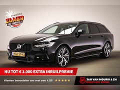 Volvo V90 - 2.0 T6 Plug-in hybrid AWD Ultimate Dark | LEDER PACK | PANORAMADAK | 360 CAMERA | TREKHAAK