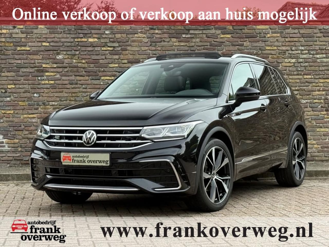 Volkswagen Tiguan - 1.5 TSI DSG 2x R-LINE Panodak Leer Trekhaak 20 Inch - AutoWereld.nl