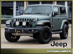 Jeep Wrangler - 2.0T Sahara 4WD Automaat 2 drs LEER / LIER / MATGROENE WRAP