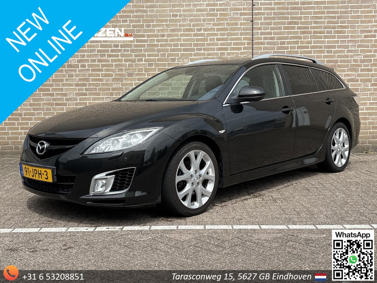 Mazda 6 Sportbreak - 2.2 CiTD GT-M | Leder | Climate | Cruise | PDC | Trekhaak | Stoelverwarming | - AutoWereld.nl