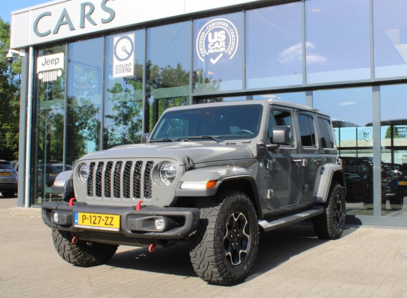 Jeep Wrangler - 4XE 380 SAHARA / Plug In Hybrid / My Sky open dak / Trekhaak - AutoWereld.nl