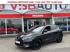 Nissan Qashqai - 1.3 DIG-T AUT. N-TEC 160PK HALF-LEER PANO-DAK 360-CAMERA AIRCO LMV PDC