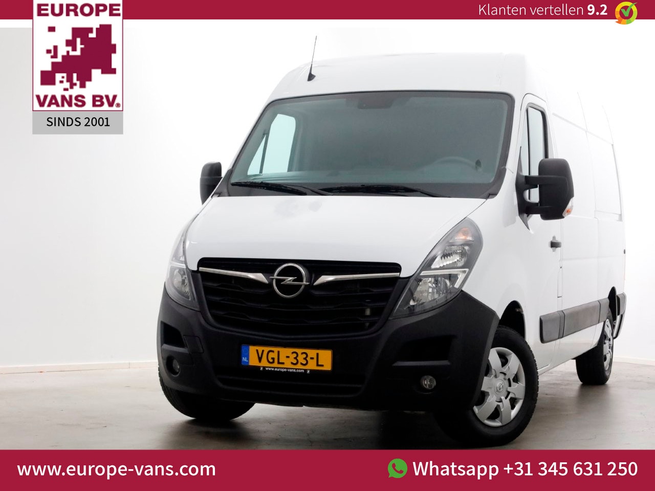 Opel Movano - 2.3 Turbo 180pk L2H2 Automaat Airco 08-2020 - AutoWereld.nl