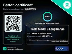 Tesla Model S - Long Range Dual Motor 89% SOH FSD Autopilot