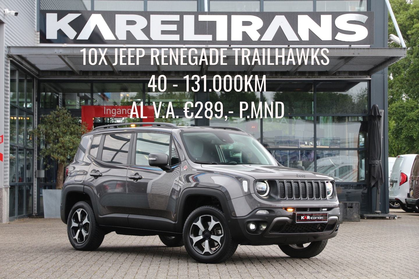Jeep Renegade - 10X 2.0D 170PK | Aut. | 4WD | Grijs kenteken | Trailhawk | v.a. €16.950!! - AutoWereld.nl