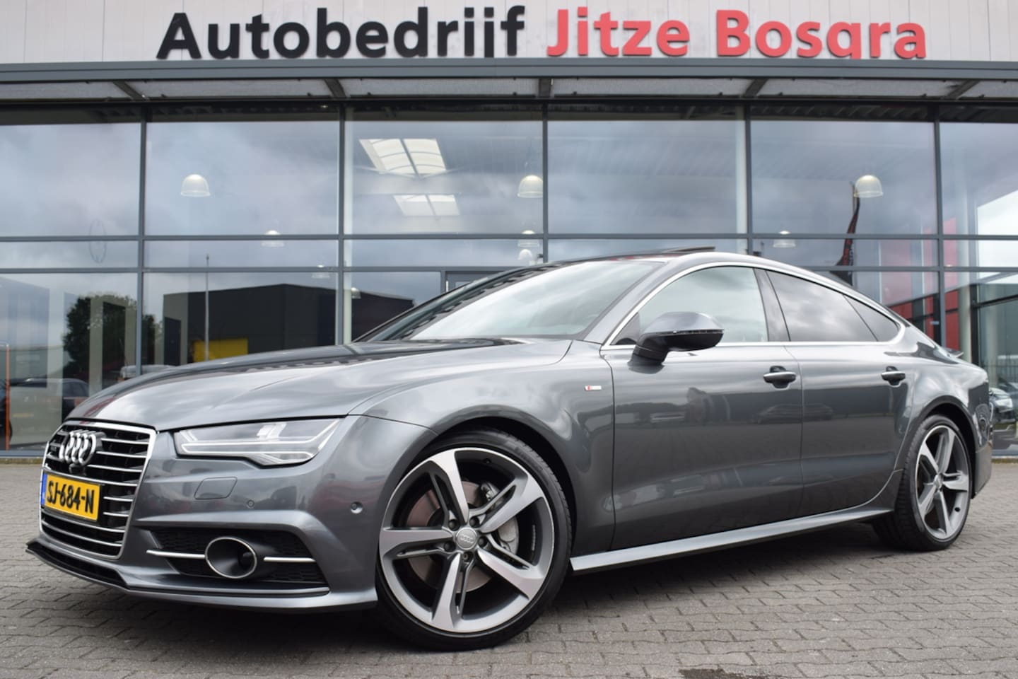 Audi A7 Sportback - 3.0 TDI 272pk Quattro Pro Line Plus S-Line Matrix LED | Zwart Leder | Luchtvering | Schuif - AutoWereld.nl