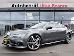 Audi A7 Sportback - 3.0 TDI 272pk Quattro Pro Line Plus S-Line Matrix LED | Zwart Leder | Luchtvering | Schuif