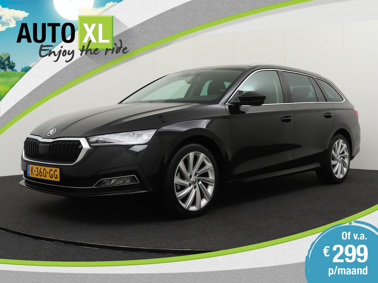Skoda Octavia Combi - 1.0 e-TSI Sport Sportstoelen 18' LMV  Carplay LED - AutoWereld.nl