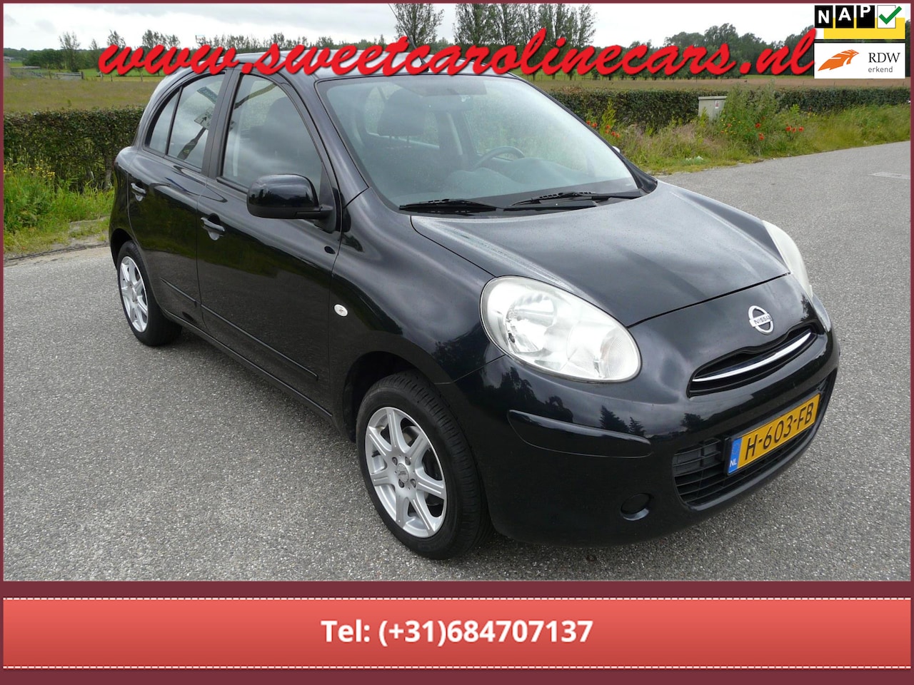 Nissan Micra - 1.2 Acenta 1.2 Acenta,Elec.pakket,Airco,Lmv's! - AutoWereld.nl