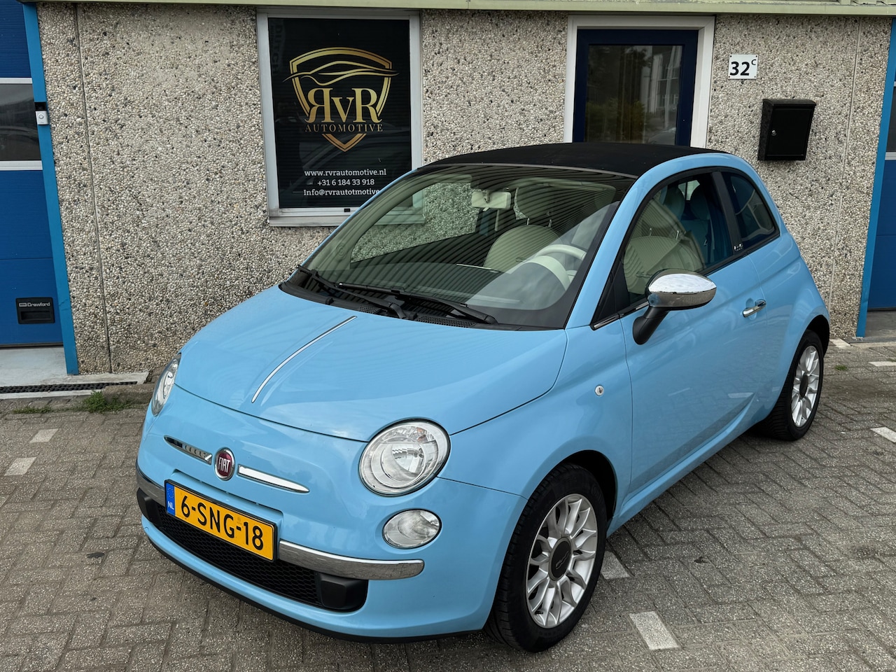 Fiat 500 C - 0.9 TwinAir AUT PDC NWE KOPPELING - AutoWereld.nl