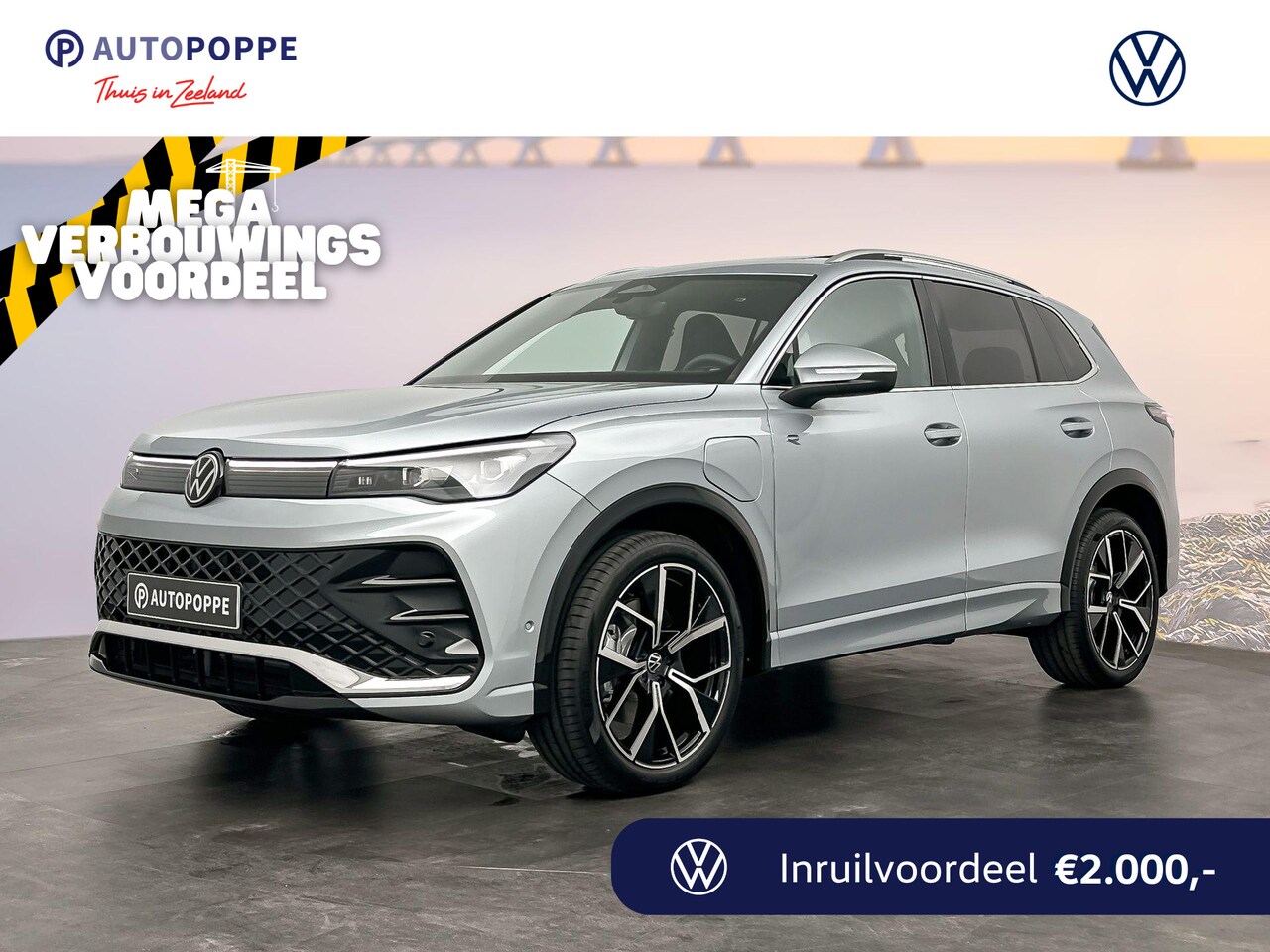 Volkswagen Tiguan - R-Line-Edition 1.5 eHybrid 150 kW / 204 pk SUV 6 v - AutoWereld.nl