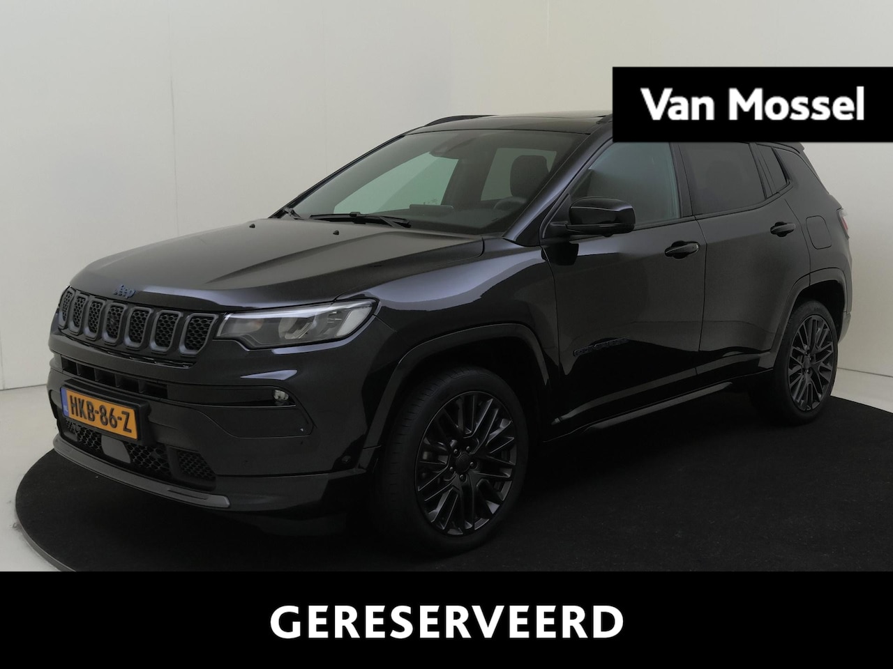 Jeep Compass - 4xe 240 Plug-in Hybrid Electric S | Panoramadak | Leder | Navigatie - AutoWereld.nl