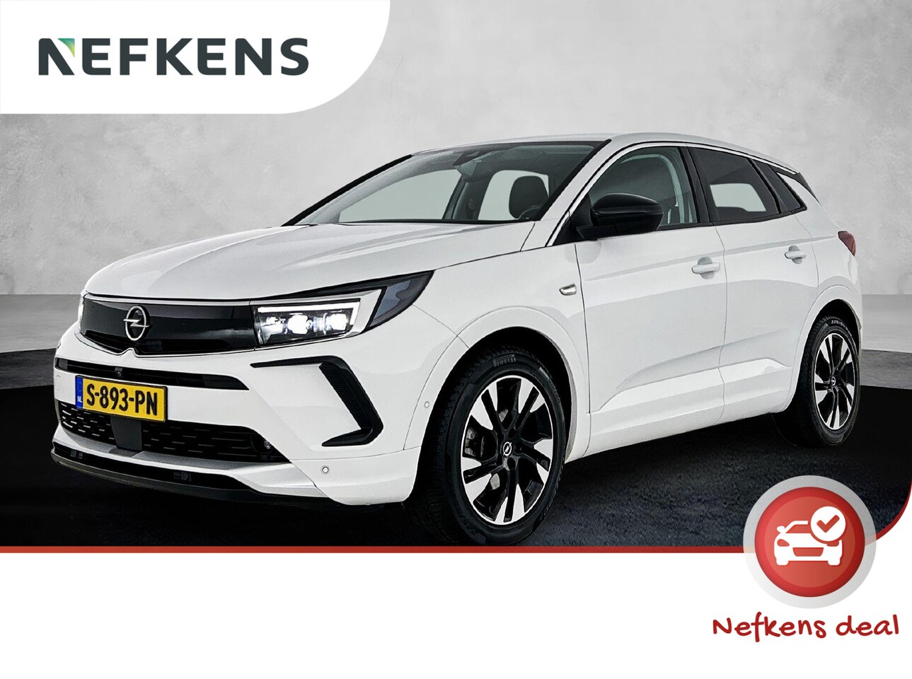 Opel Grandland - SUV Elegance 130 pk Automaat | Navigatie | Rondomzicht Camera | Alcantara Bekleding | Verw - AutoWereld.nl
