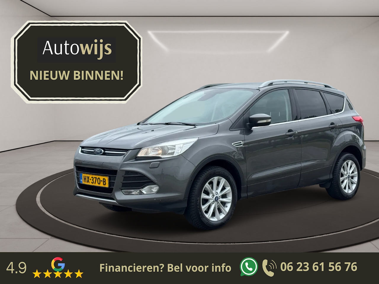 Ford Kuga - 1.5 Titanium|NL AUTO|Camera|Navi|Trekhaak|MF-Stuur - AutoWereld.nl