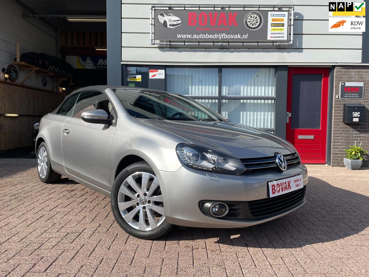 Volkswagen Golf Cabriolet - 1.4 TSI Cabriolet AUTOMAAT! - AutoWereld.nl