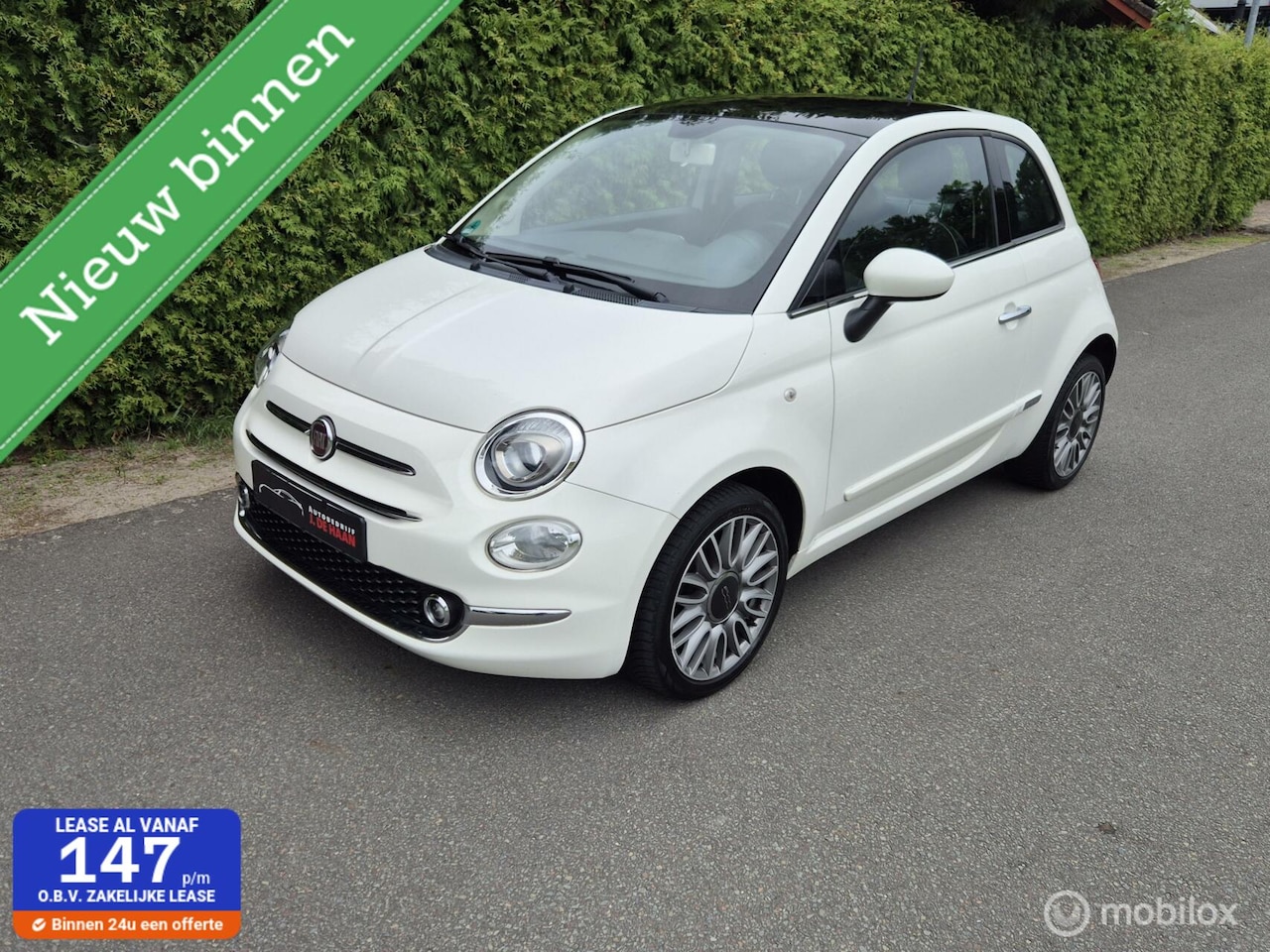 Fiat 500 - 1.2 Lounge 1e Eigenaar Cruise-control Pdc Airco - AutoWereld.nl
