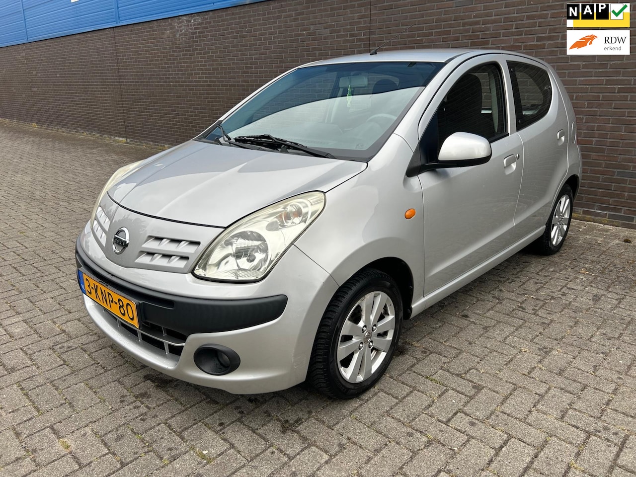 Nissan Pixo - 1.0 Look | Isofix | Airco | 5-Deurs | Centrale Vergrendeling | Lichtmetalen Velgen | Elekt - AutoWereld.nl